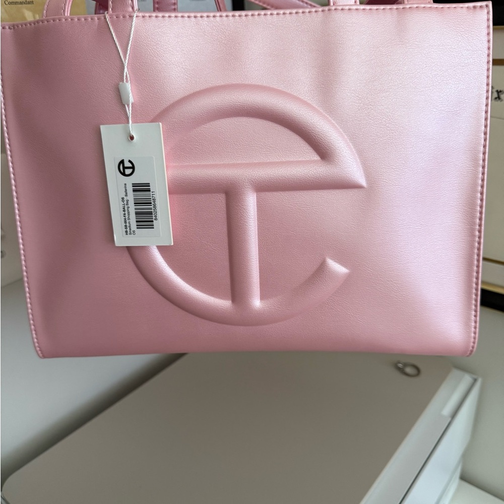 Shmedium Telfar Pink Shopping Bag